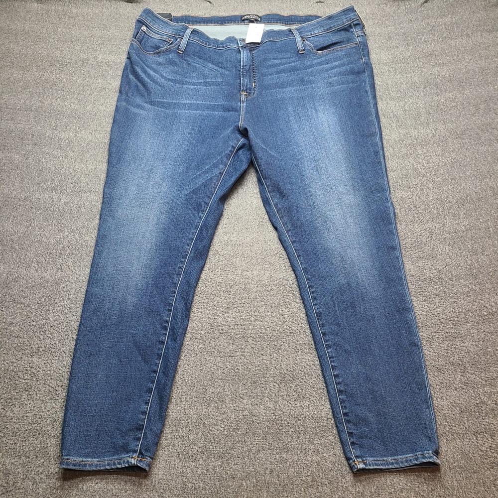 J. Crew Mercantile High Rise Skinny Jeans Medium‎ Wash Size 37